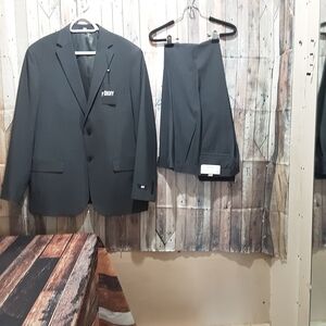 DKNY Charcoal Gray Suit for Men